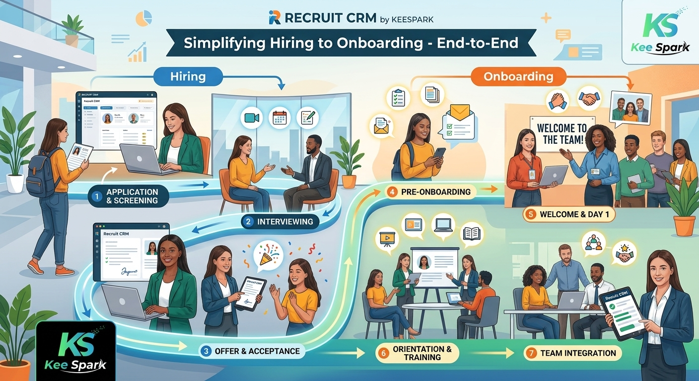 Keespark Recruit CRM and Applicant Tracking System ATS